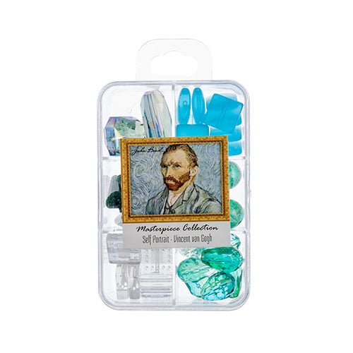 Masterpiece Collection Glass Bead Box Mix Apx85g Self Portrait - Vincent van Gogh