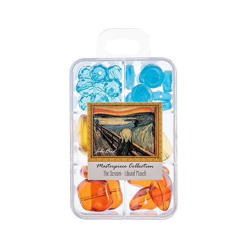 Masterpiece Collection Glass Bead Box Mix Apx85g The Scream - Edvard Munch