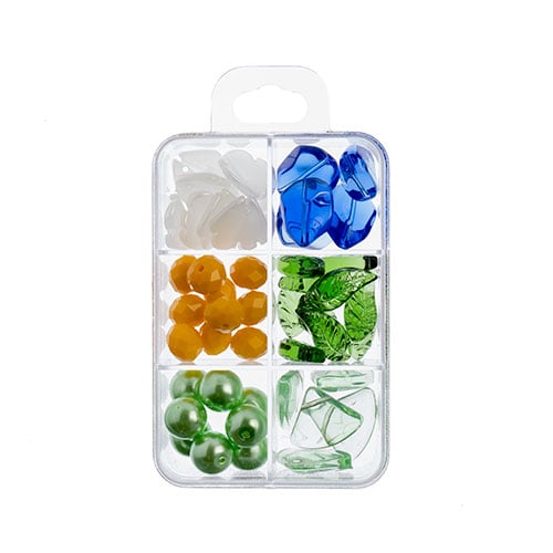 Masterpiece Collection Glass Bead Box Mix Apx85g Self Portrait with Bandaged Ear - Vincent van Gogh