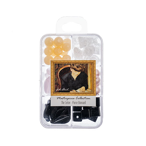Masterpiece Collection Glass Bead Box Mix Apx85g The Letter - Pierre Bonnard