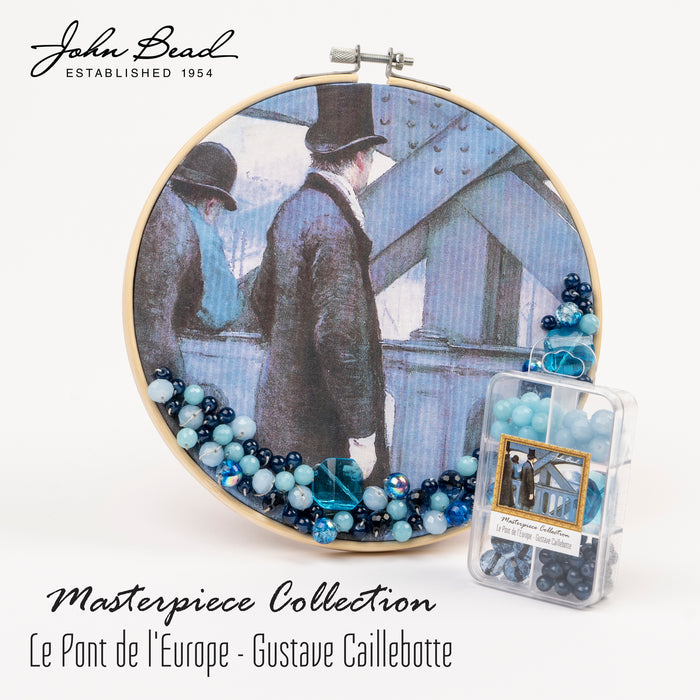 Masterpiece Collection Glass Bead Box Mix Apx85g Le Pont de l'Europe - Gustave Caillebotte