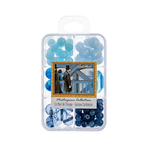 Masterpiece Collection Glass Bead Box Mix Apx85g Le Pont de l'Europe - Gustave Caillebotte