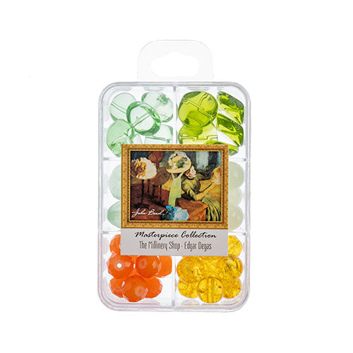 Masterpiece Collection Glass Bead Box Mix Apx85g The Millinery Shop - Edgar Degas