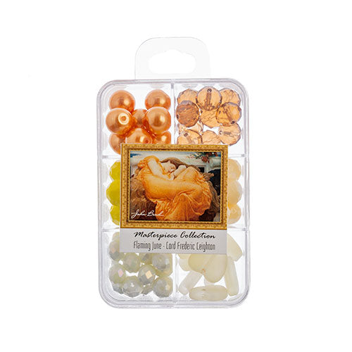 Masterpiece Collection Glass Bead Box Mix Apx85g Flaming June - Lord Frederic Leighton