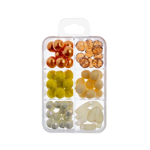 Masterpiece Collection Glass Bead Box Mix Apx85g Flaming June - Lord Frederic Leighton