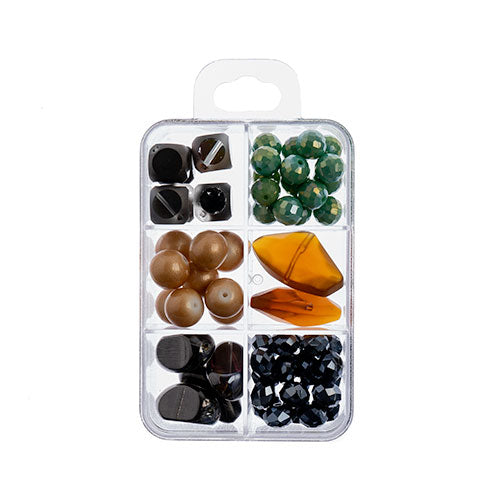 Masterpiece Collection Glass Bead Box Mix Apx85g Mona Lisa - Leonardo Da Vinci