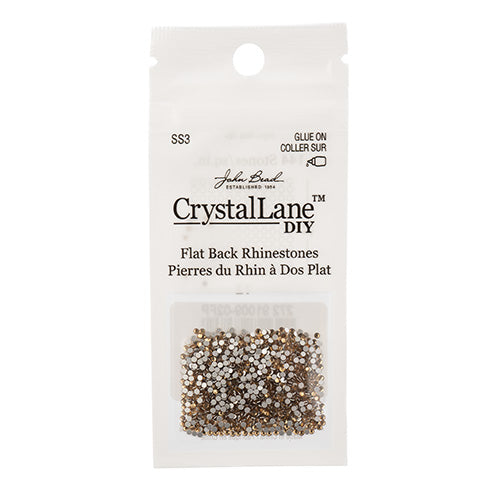 Crystal Lane Flat Back Rhinestones SS3(1.4mm) 1440pcs