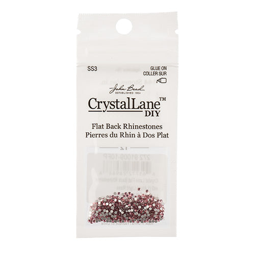 Crystal Lane Flat Back Rhinestones SS3(1.4mm) 1440pcs