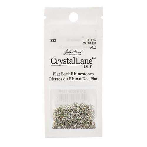 Crystal Lane Flat Back Rhinestones SS3(1.4mm) 1440pcs