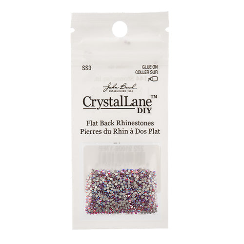 Crystal Lane Flat Back Rhinestones SS3(1.4mm) 1440pcs