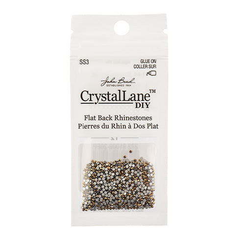 Crystal Lane Flat Back Rhinestones SS3(1.4mm) 1440pcs