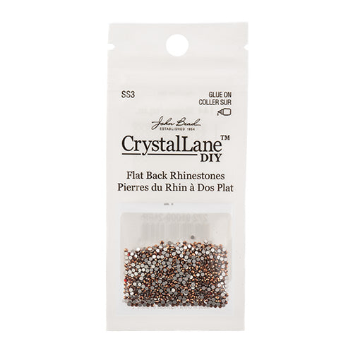 Crystal Lane Flat Back Rhinestones SS3(1.4mm) 1440pcs