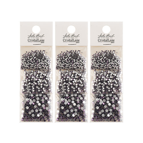 Crystal Lane Flat Back Rhinestones Combo Pack - Small