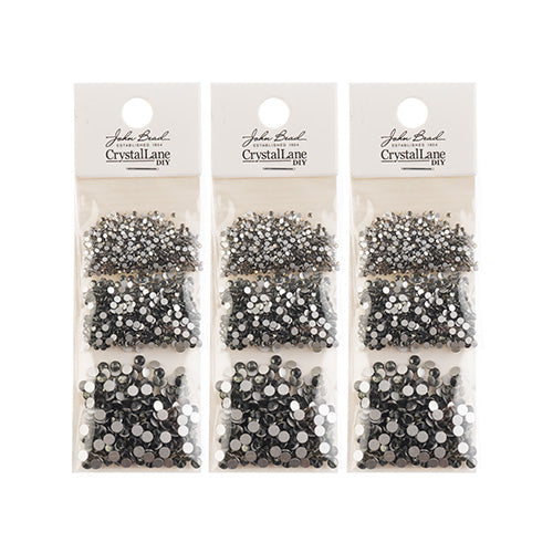 Crystal Lane Flat Back Rhinestones Combo Pack - Small