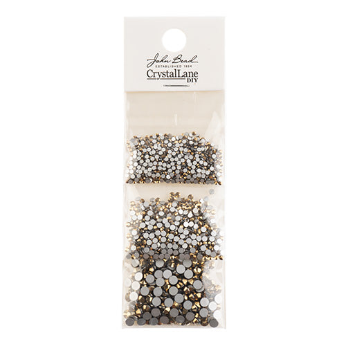 Crystal Lane Flat Back Rhinestones Combo Pack - Small