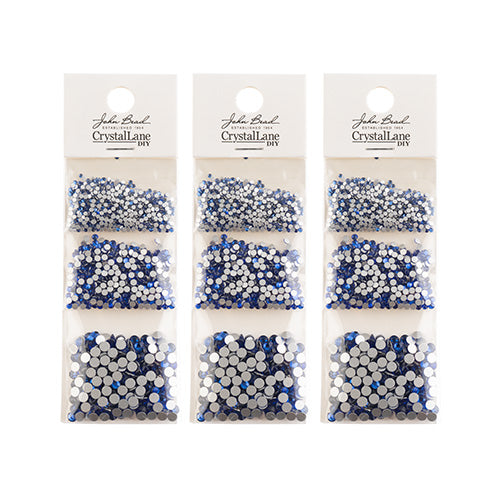 Crystal Lane Flat Back Rhinestones Combo Pack - Small