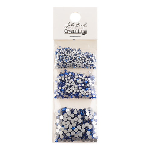 Crystal Lane Flat Back Rhinestones Combo Pack - Small