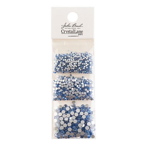 Crystal Lane Flat Back Rhinestones Combo Pack - Small