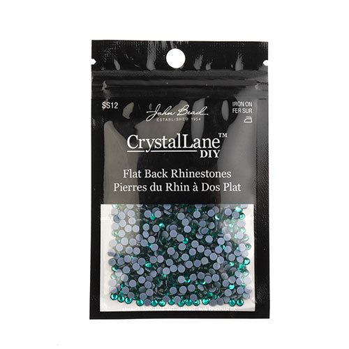 Crystal Flat Back Hotfix Rhinestones SS12 (3mm) 1440pcs