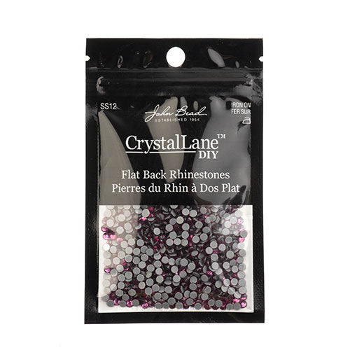 Crystal Flat Back Hotfix Rhinestones SS12 (3mm) 1440pcs