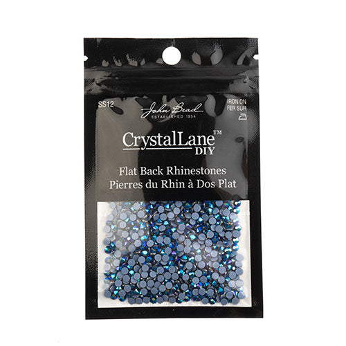 Crystal Flat Back Hotfix Rhinestones SS12 (3mm) 1440pcs