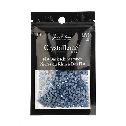 Crystal Flat Back Hotfix Rhinestones SS12 (3mm) 1440pcs