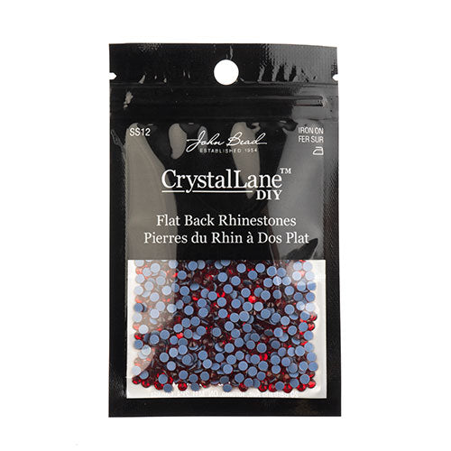 Crystal Flat Back Hotfix Rhinestones SS12 (3mm) 1440pcs