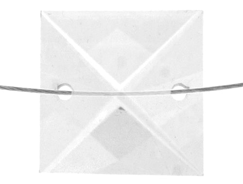 Drops M.C. 18mm Crystal Square With 1 Hole
