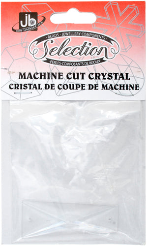 Drops M.C. 52x18mm Crystal With 2 Holes