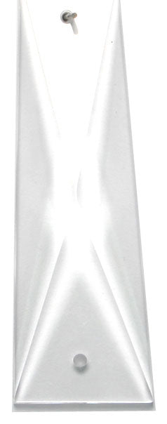 Drops M.C. 52x18mm Crystal With 2 Holes