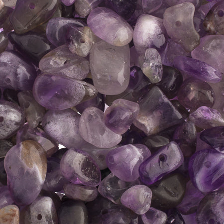 Semi-Precious Chips Loose 100g/Bag Eggplant 