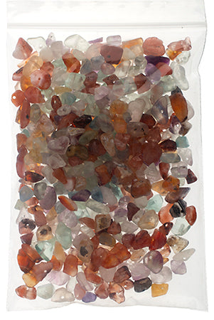 Semi-Precious Chips Loose 100g/Bag Cassandra Mix