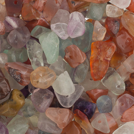 Semi-Precious Chips Loose 100g/Bag Cassandra Mix