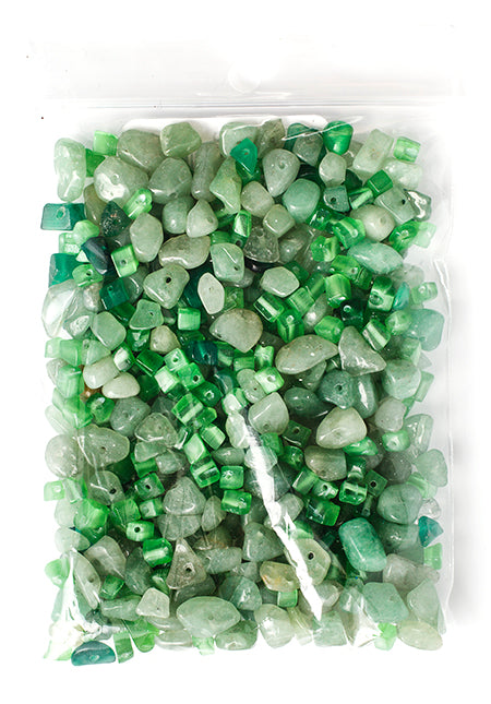 Semi-Precious Chips Loose 100g/Bag Green Tea