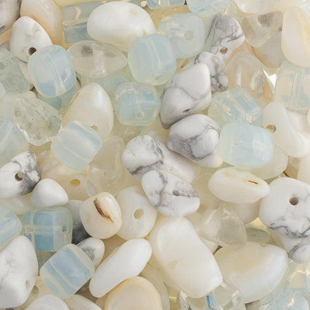 Semi-Precious Chips Loose 100g/Bag Dover Cliffs