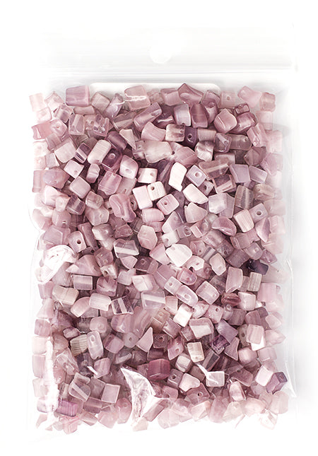 Semi-Precious Chips Loose 100g/Bag Light Amethyst