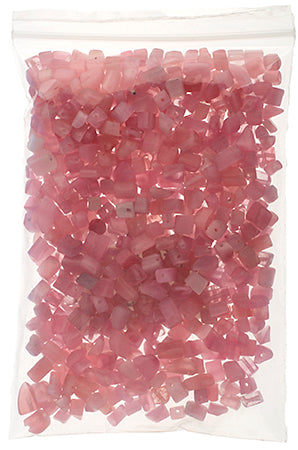 Semi-Precious Chips Loose 100g/Bag Romantic Rose