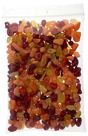 Semi-Precious Chips Loose 100g/Bag Sunset Mix