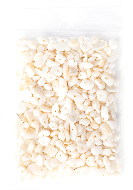 Semi-Precious Chips Loose 100g/Bag Mother Of Pearl
