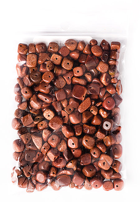 Semi-Precious Chips Loose 100g/Bag Goldstone