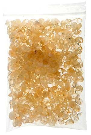 Semi-Precious Chips Loose 100g/Bag Citrine