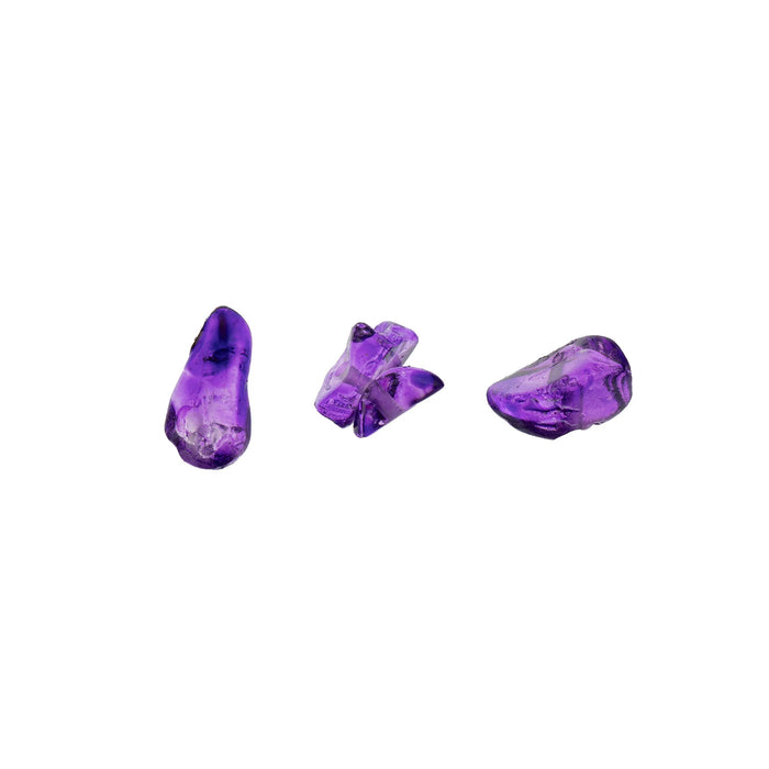 Semi-Precious Chips Loose 100g/Bag Purple