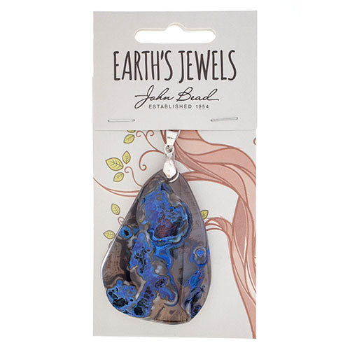 Semi-Precious Pendant Agate Approx 50mm 