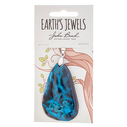 Semi-Precious Pendant Agate Approx 50mm 