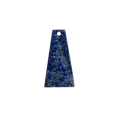 Semi-Precious Pendant Trapezoid Lapis Lazuli