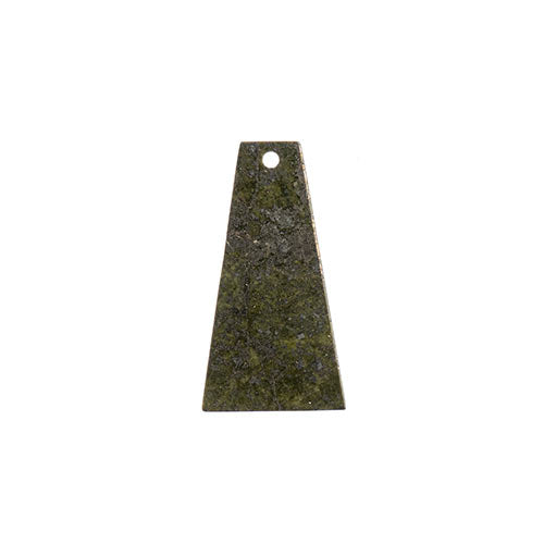 Semi-Precious Pendant Trapezoid Copper Ore