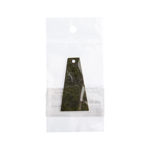 Semi-Precious Pendant Trapezoid Copper Ore