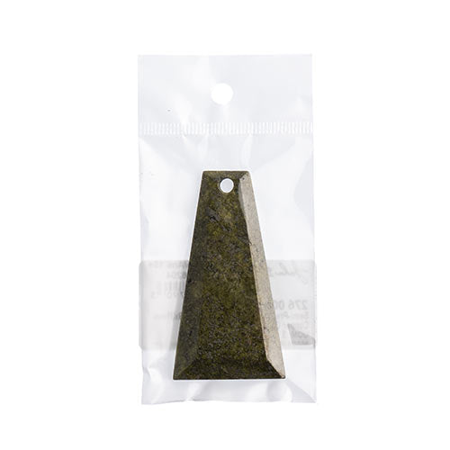 Semi-Precious Pendant Trapezoid Copper Ore