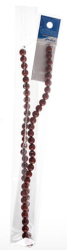 Semi-Precious 16in Red Jasper Natural