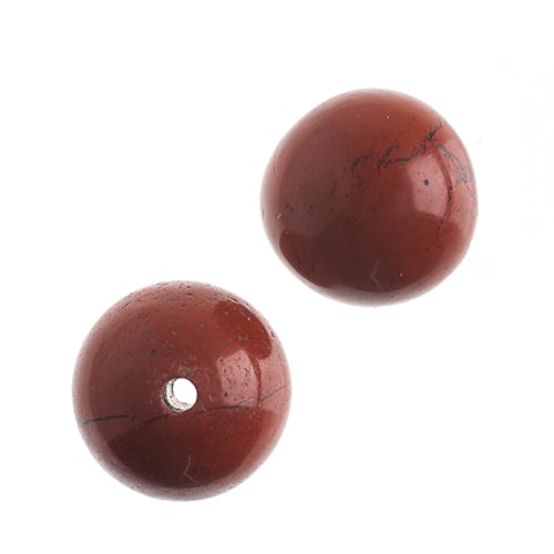 Semi-Precious 16in Red Jasper Natural